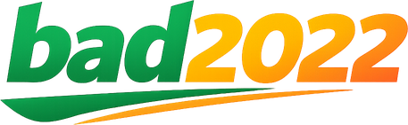 bad 2022 logo on dark gaming style header